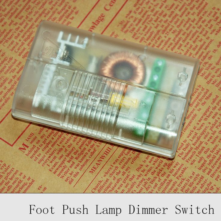 1pc 220v Lamp Foot Dimmer Switch Floor Light Table Push Dimming Switches Good Quality Diy Lighting Wire Lights 1pc 220v Lamp Foot Dimmer Switch Floor, Floor Lamp Dimmer Switch Not Working