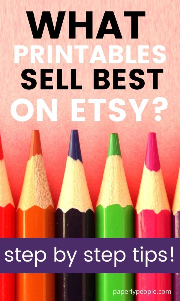 What Kinds of Digital Products Sell Best on Etsy Etsy, Things to sell