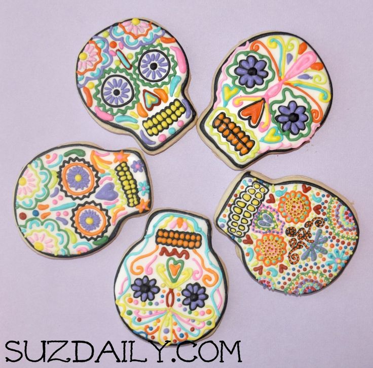 galletas para el dia de los muertos day of the dead cookies plus some cool