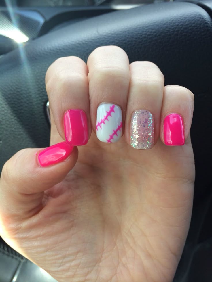 555 Best Sports Nails Images On Pinterest Baseball Nail Designs My softball and baseball nails. Perfect nail art for a softball mom and Texas rangers - 555 Best Sports Nails Images On Pinterest Baseball Nail Designs