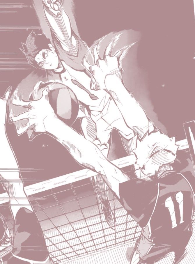tsukki blocks ushijima
