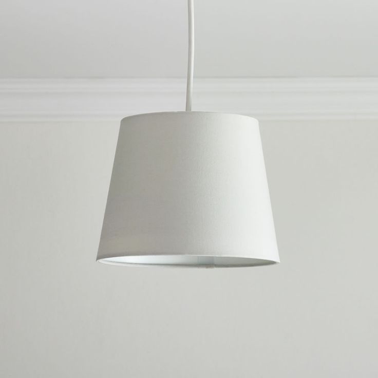 Wilko Tapered Shade Grey 22cm Light Shades Table Lamp Wilko Tapered Shade Grey 22cm, Grey Lamp Shades Wilko