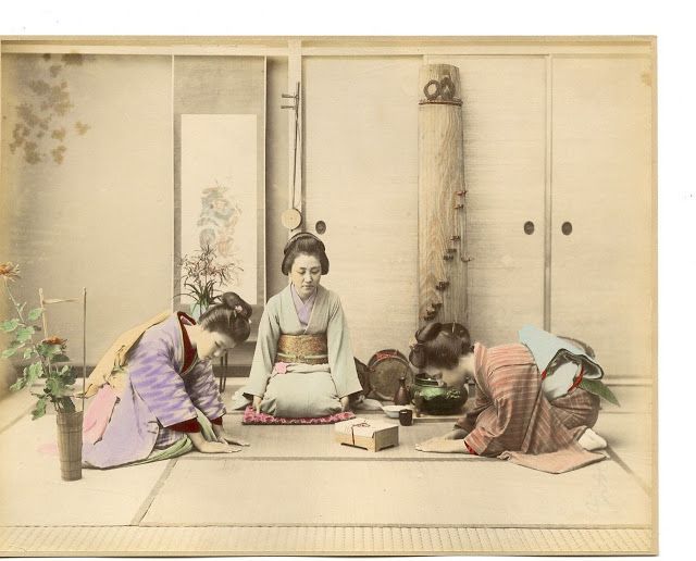 Japanische Alte Retro Doppelter