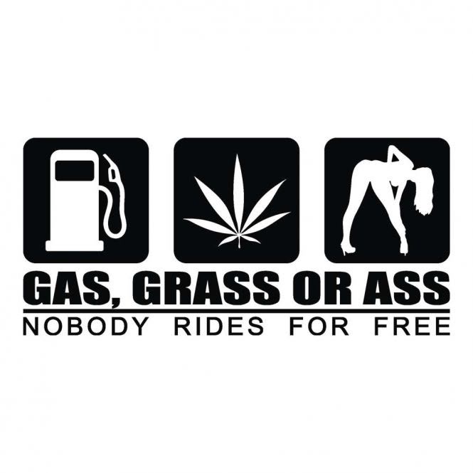 GAS GRASS OR ASS WEED SEX JAPANESE JDM Decal Sticker Car Truck Motorcycle Window GAS GRASS OR ASS WEED SEX JAPANESE JDM Decal Sticker Car Truck Motorcycle Window