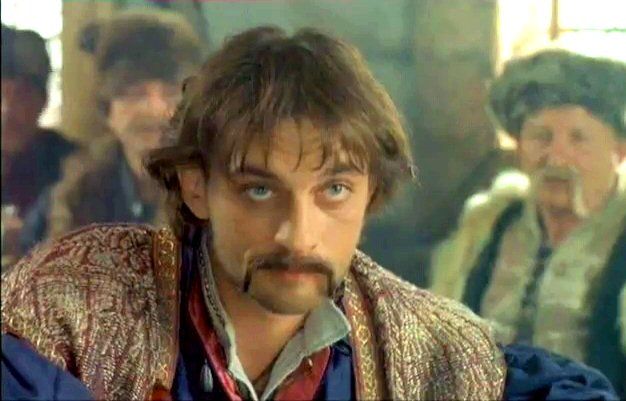 Aleksandr Domogarov as Jurko Bohun in "Ogniem i Mieczem" | Polish films
