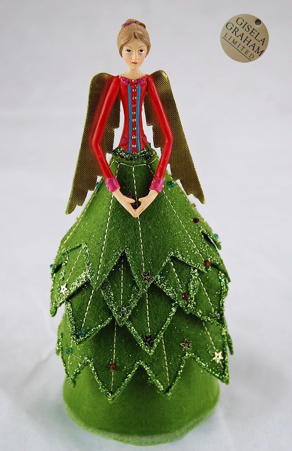 Weihnachten Gisela Graham Weihnachtsbaumspitze Engel Christbaumschmuck Weihnachten Gisela Graham Weihnachtsbaumspitze Engel Christbaumschmuck