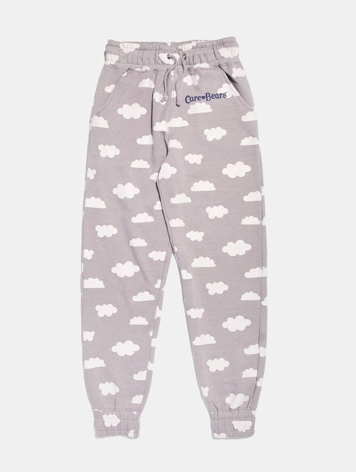 Care Bears White Jogger Sleep Pants