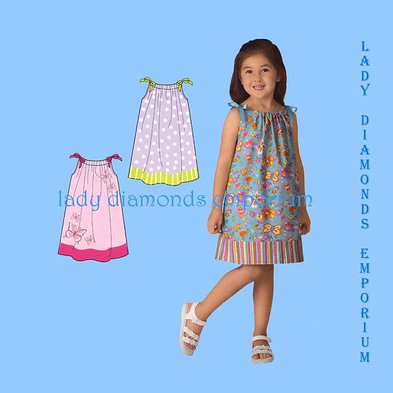 Girl/'s Dress 34T Girl/'s Jumper 34T Vintage Dress 34T Pillowcase Dress 34T