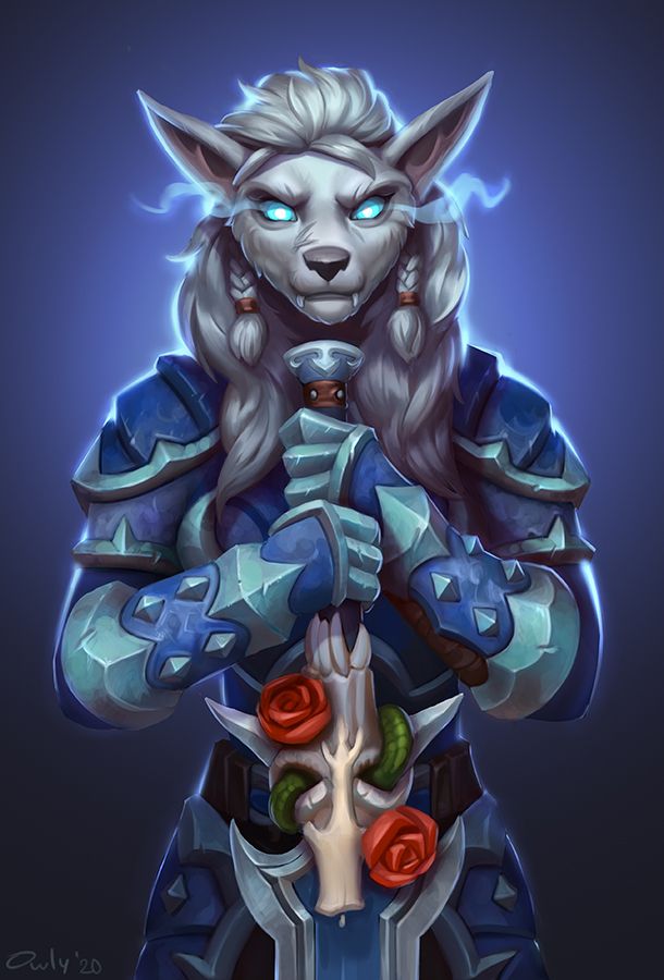 Pin by Sandy Thomas on Steaker | Warcraft art, World of warcraft ... Worgen Rogue Art