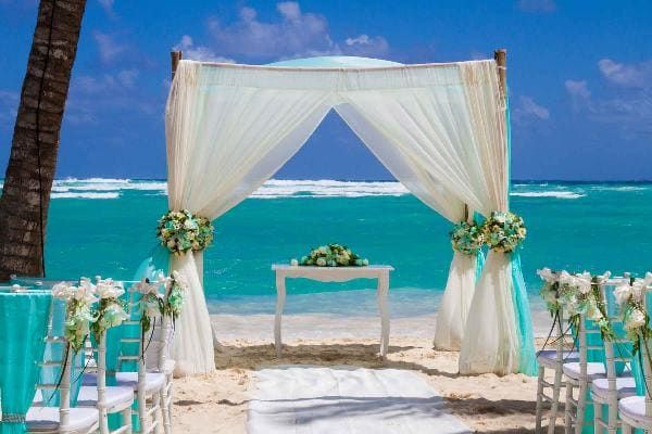 Riu Palace Punta Cana Beach Wedding Punta Cana Beach Beach Wedding Wedding Package