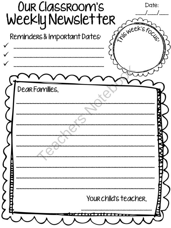 126 best Classroom Newsletter images on Pinterest Newsletter - newspaper templates for kids 126 best Classroom Newsletter images on Pinterest Newsletter - newspaper templates for kids