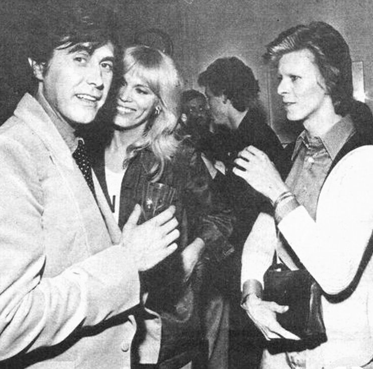 Bryan Ferry, Amanda Lear and David Bowie | Modellen