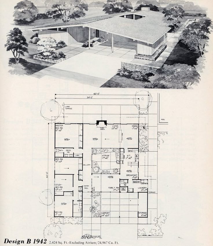 26 best eichler floor plans images on pinterest | modern floor 26 best eichler floor plans images on pinterest | modern floor