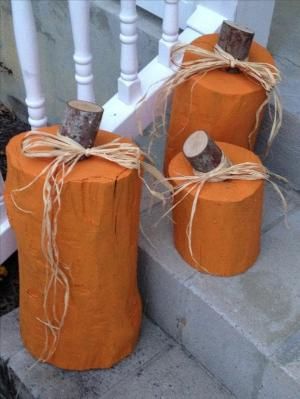 Easy DIY pumpkin ideas on a Budget, pallet pumpkin diy, diy pumpkins, diy rustic...
