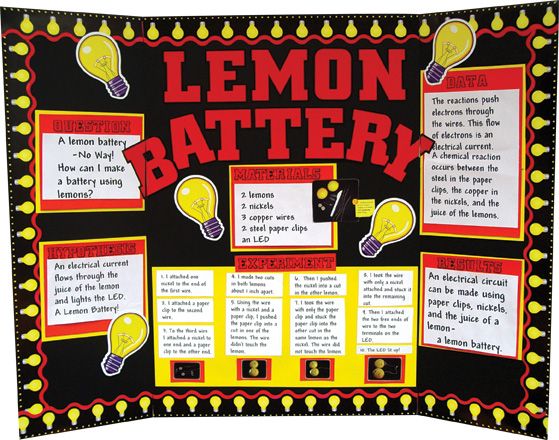 science fair poster designs