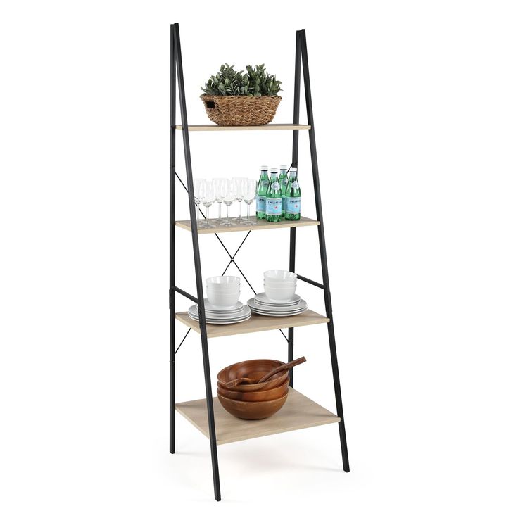 overstock com online shopping bedding furniture electronics jewelry clothing more ladder bookshelf wood ladder shelf ladder bookcase