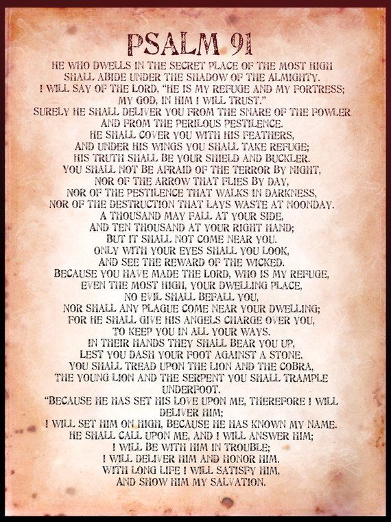 Psalm 91 poster Salmo 91, Salmos, Citas de la escritura Psalm 91 poster Salmo 91, Salmos, Citas de la escritura