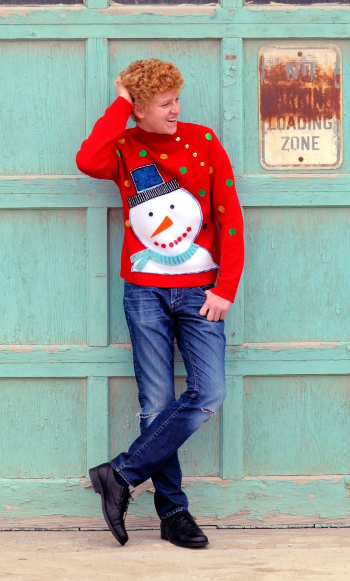 Ugly Christmas sweater from Tiny Rotten Peanuts