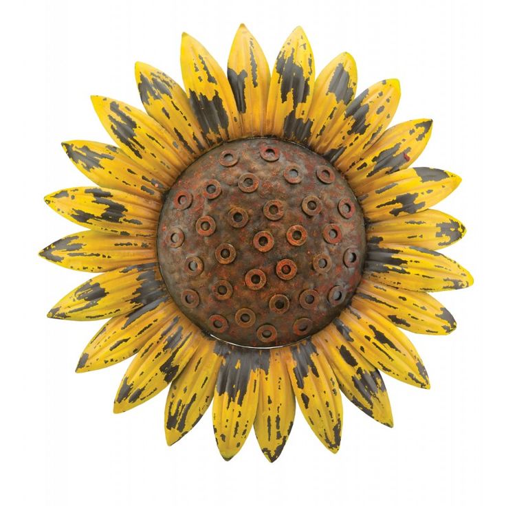 Rustic Sunflower Wall Decor Art Flower - Outdoor Wall Decor Sunflower Rustic Sunflower Wall Decor Art Flower - Outdoor Wall Decor Sunflower