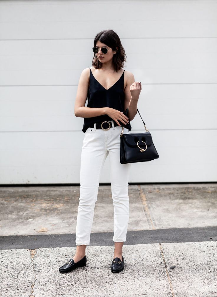 outfits to wear with loafers