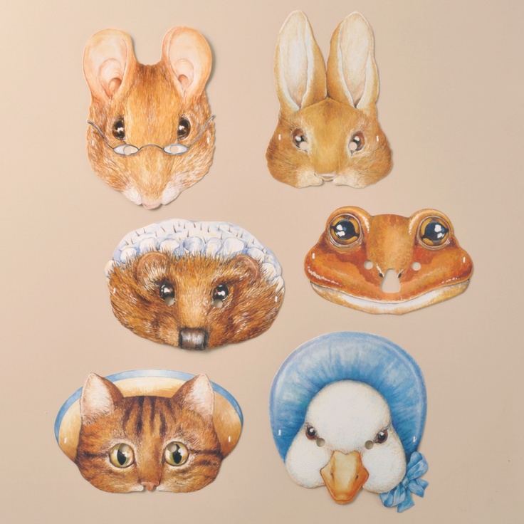 beatrix potter masks masks are always hugely popular i can draw some potter