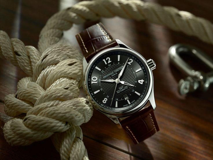 frederique constant runabout gmt watch