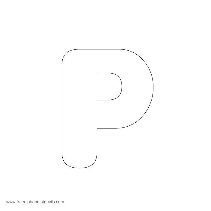 Modern Rounded AZ Alphabet Stencils for Signs Alphabet stencils Modern Rounded AZ Alphabet Stencils for Signs Alphabet stencils