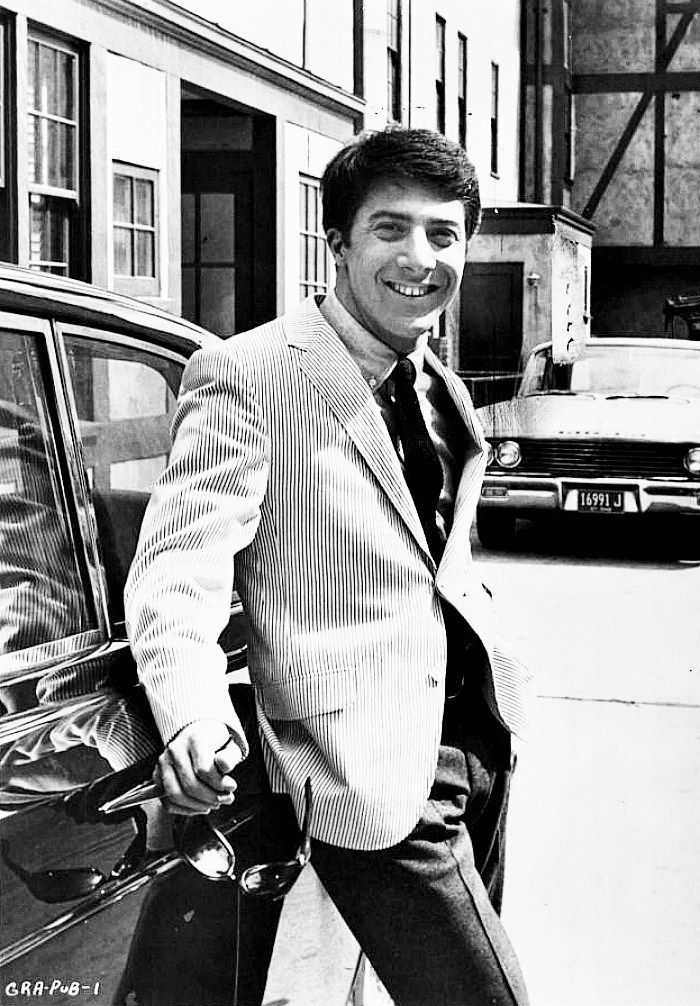 Dustin Hoffman on the Set of The Graduate, 1967