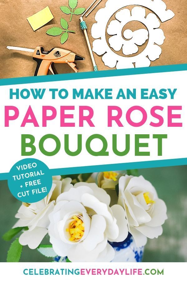 Free Template And Full Tutorial To Make Giant Rose For Backdrop