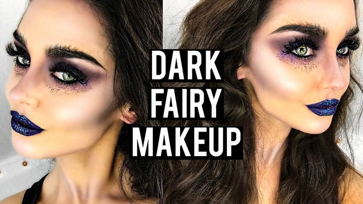 Dark Evil Fairy Halloween Makeup Tutorial Dark Evil Fairy Halloween Makeup Tutorial