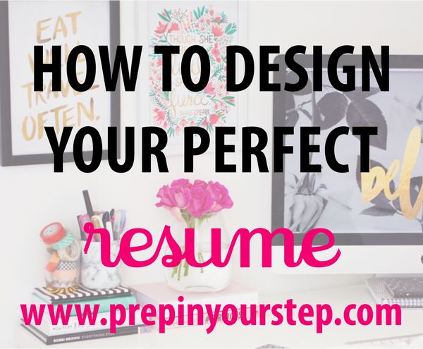 tips for a perfect resume
