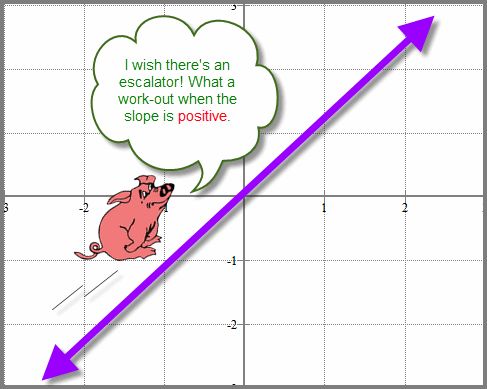 28 Best Slope Of A Line Images On Pinterest Algebra Math Middle Fun Visuals To Introduce The Diffe Types Of Slopes