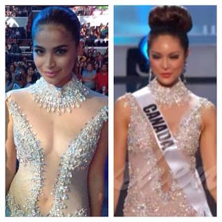 24 Best Wedding Gowns Images On Pinterest Marriage Ann Curtiiss Canada Riza Santos Wearing The Same Francis Libiran White Translucent Gown