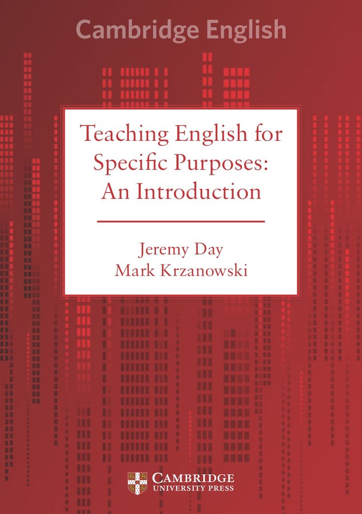 english for specific purposes book