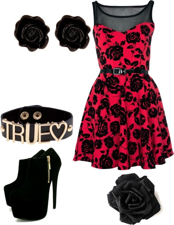 Emo Party Dress