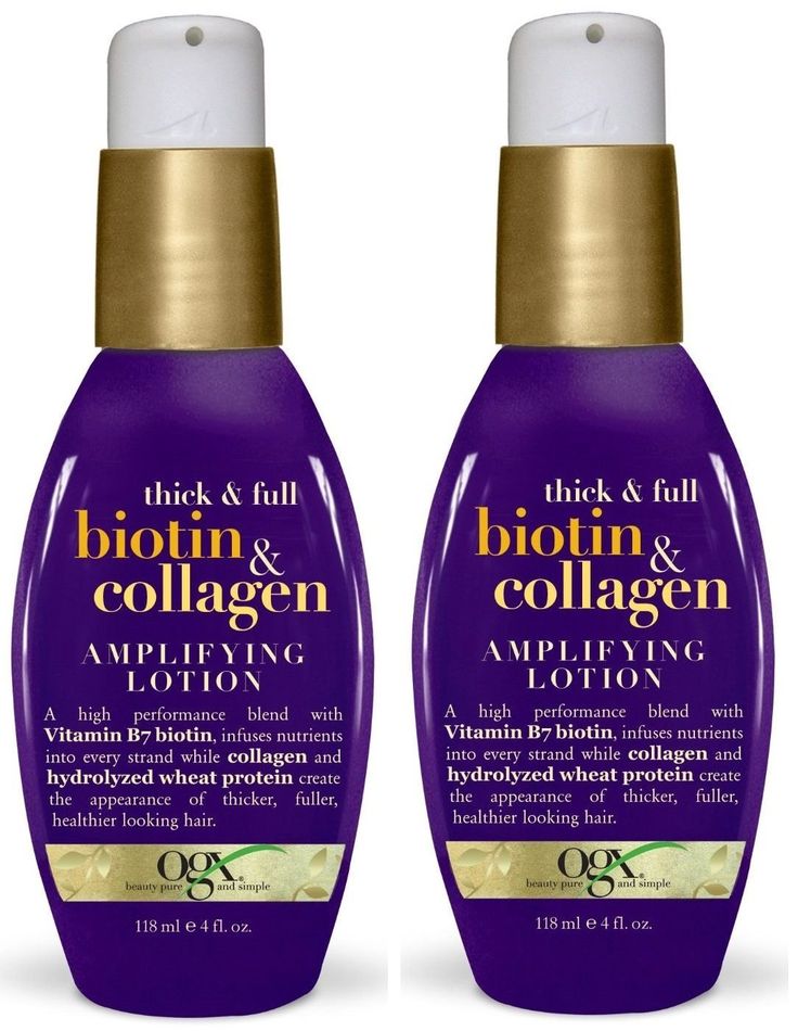 Ogx Thick Full Biotin Collagen Amplifying Lotion Set Of 2 Drugstore Hair Products Thin Hair Tips Ogx Ogx Thick Full Biotin Collagen Amplifying Lotion Set Of 2 Drugstore Hair Products Thin Hair Tips Ogx