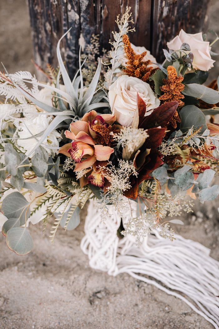 Get Your Boho Beachy Vibes Fill From This Seal Beach Pier Wedding