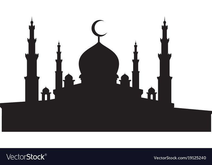 Mosque design Royalty Free Vector Image - VectorStock | Mosque design