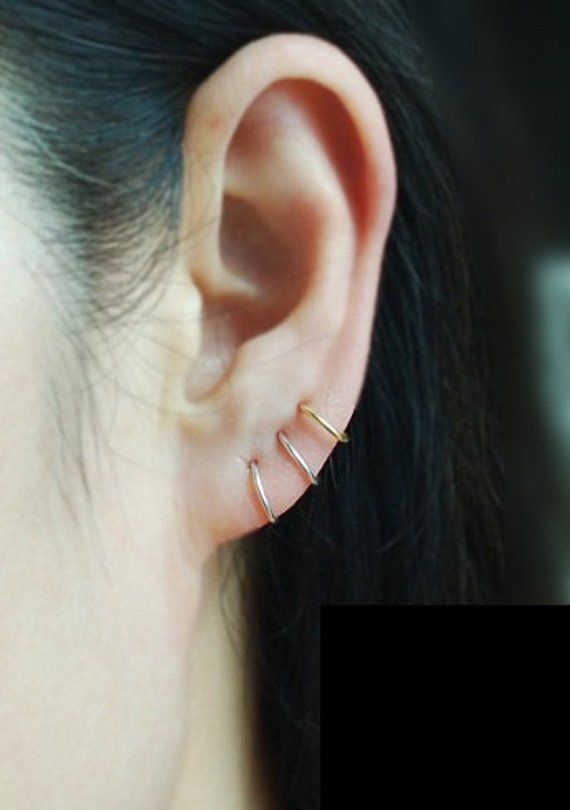 Piercing Oreille Anneau Lobe