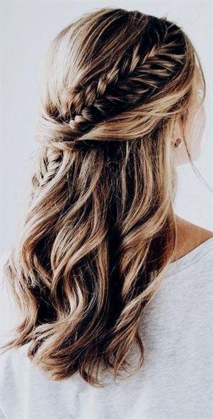 Braid hairstyles are easy and fashion. The style looks gorgeous in all seasons. ...
