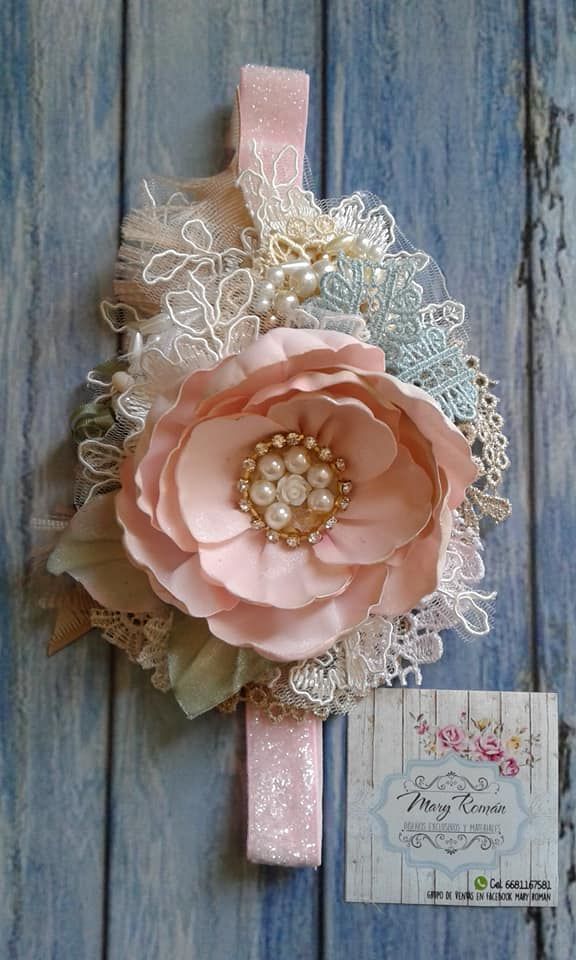 Pin De Rosa Iris De La Cruz En Handmade Broche De Flor Flores Artesanales Accesorios Para Cabello De Niñas