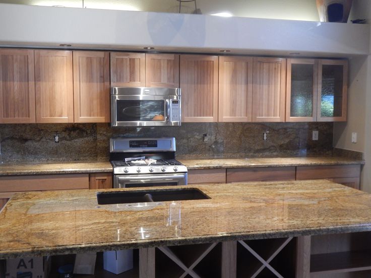 Copper Canyon Granite Countertop Remodel With Ogee Edge Copper Canyon Granite Countertop Remodel With Ogee Edge