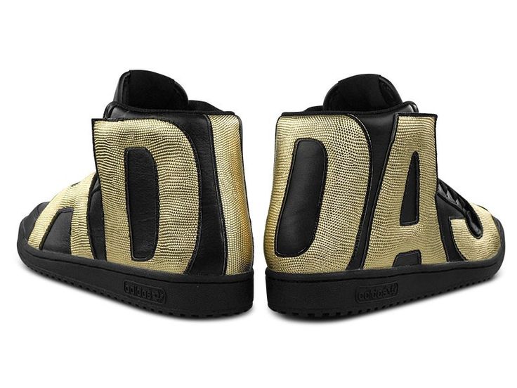 Adidas Jeremy Scott Letters Black Adidas Jeremy Scott Letters Black