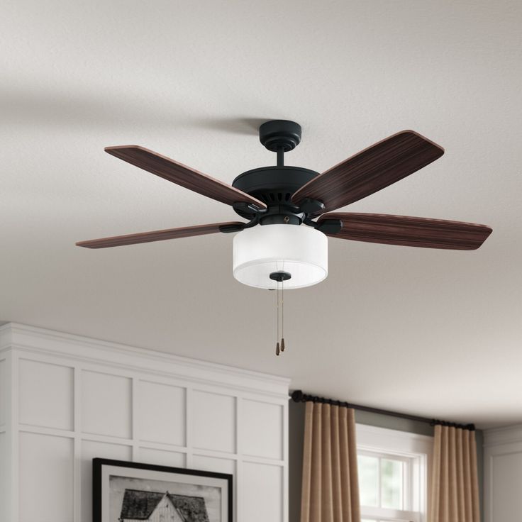 52 Murakami 3 Blade Led Standard Ceiling Fan With Remote Control And Light Kit Included Led Ceiling Fan, Hunter Kenney Ceiling Fan