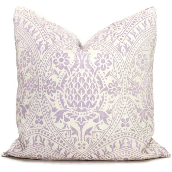 Quadrille Soft Lavender Pina, Pillow Quadrille Soft Lavender Pina, Pillow