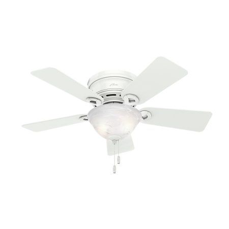 Hunter 42 Conroy Snow White Ceiling Fan With Light Kit And Pull Chain Com In 2021 Fans Hunter 42 Conroy Snow White Ceiling, Hunter White Ceiling Fans With Lights