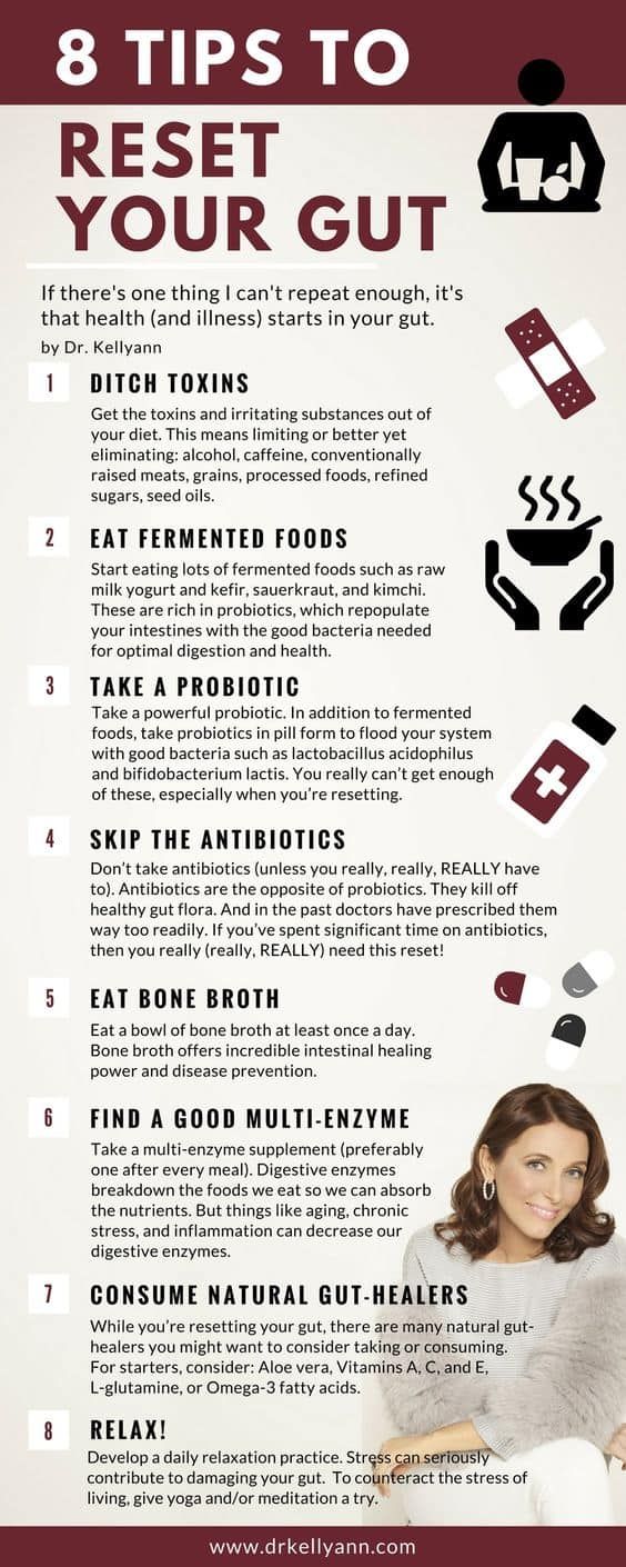 How to restore the intestine How to restore the intestine