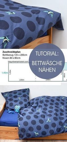 Tutorial: Bettwäsche nähen