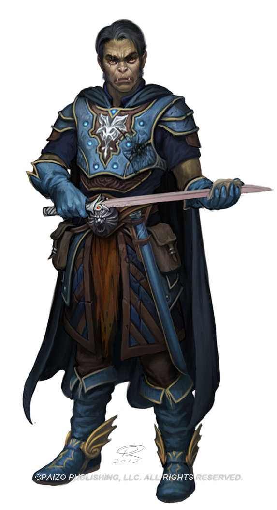 images Fantasy Art Half Orc Cleric dungeons dragons fighters paladins