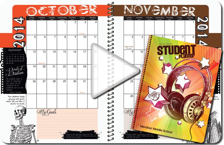 Meridian Student Planner Samples Sample Planners Pinterest - sample student agenda Meridian Student Planner Samples Sample Planners Pinterest - sample student agenda